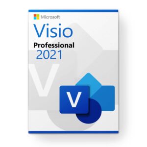 Official Microsoft Visio 2021 Professional license for Windows – Digital Download